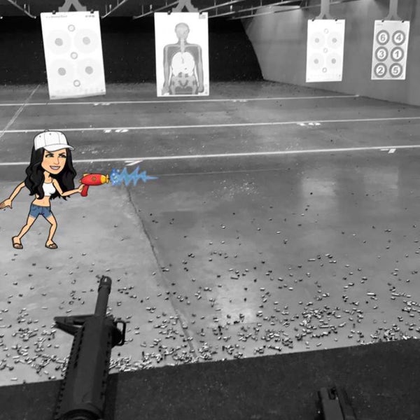 Shoot Point Blank Blue Ash Gun Range