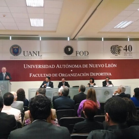 Photo taken at Facultad de Organización Deportiva UANL by Jorge M. on 8/7/2014
