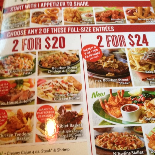 Applebees Menu / Applebee S Neighborhood Grill Bar Your Local