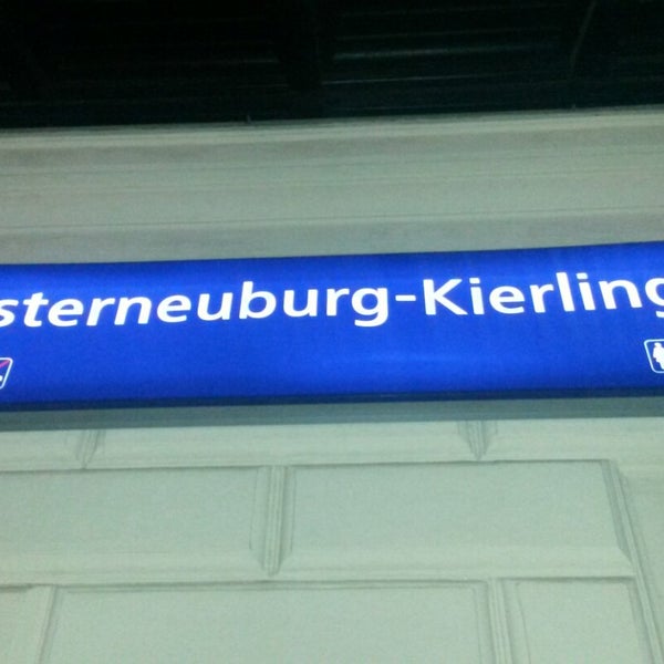 Photo taken at Bahnhof Klosterneuburg-Kierling by Thomas M. on 11/12/2014