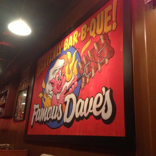 Photo taken at Famous Dave&#39;s by Daniel J. on 1/24/2013