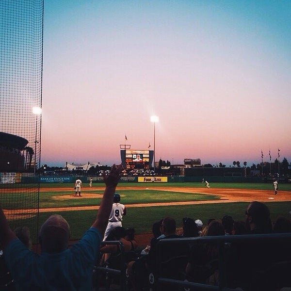 Photo taken at Stockton Ballpark by Stockton, California on 8/18/2014