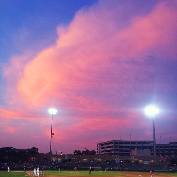 Photo taken at Stockton Ballpark by Stockton, California on 8/8/2014
