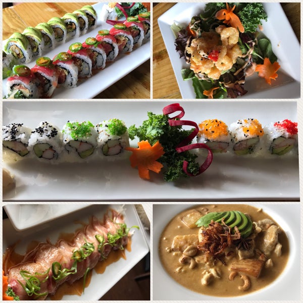 Visiting from Houston and I have to say I was really impressed with this Thai fusion Sushi concept! Two of my favorites in one, I so will be revisiting here my next trip back to Florida.