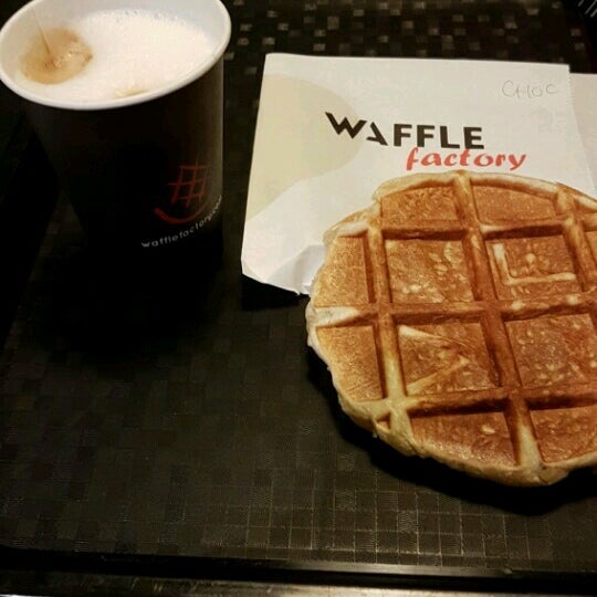 Photo taken at Waffle Factory by Pavel G. on 12/18/2016