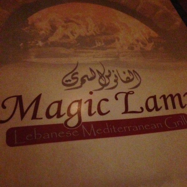 Photo taken at Magic Lamp Lebanese Mediterranean Grill by Shirley s. on 3/17/2013