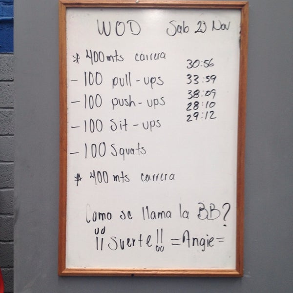 Photo taken at One Crossfit Training Center by Oscar M. on 11/23/2013