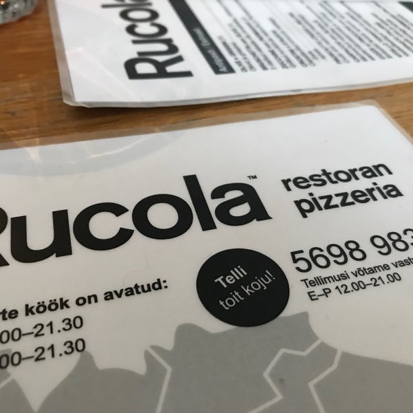 Photo taken at Rucola Ristorante &amp; Pizzeria by Egon T. on 2/3/2019