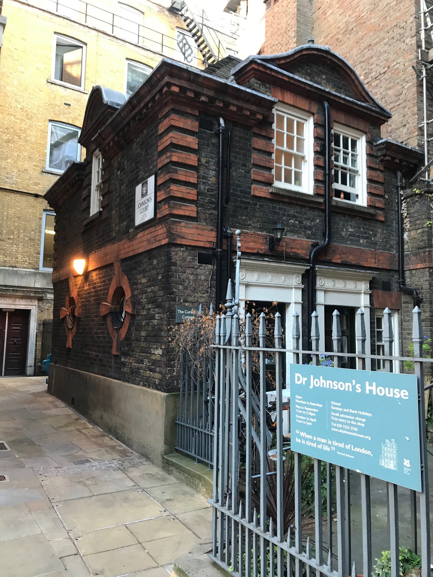 Dr Johnson s House History Museum In London Dr Johnson s House History Museum In London