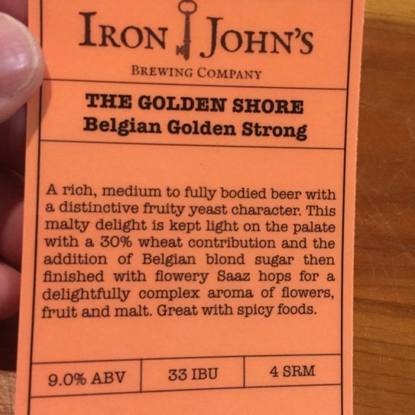 10/18/2016에 Chad T.님이 Iron John’s Brewing Company에서 찍은 사진