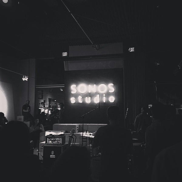Photo taken at Sonos Studio by Kimberly M. on 9/11/2014