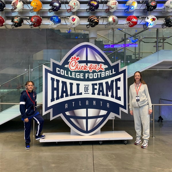Photo taken at College Football Hall of Fame by Lindsey S. on 2/28/2020