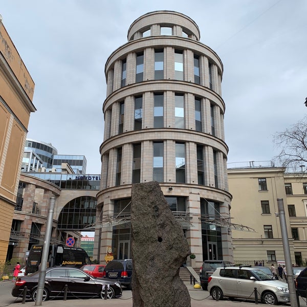 Photo taken at Novotel St. Petersburg Centre Hotel by Serg on 4/29/2019