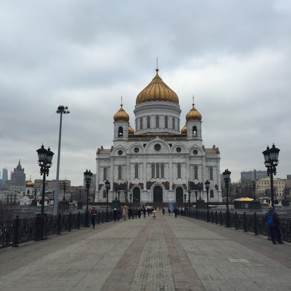 Photo taken at Cathedral of Christ the Saviour by Serg on 2/20/2016