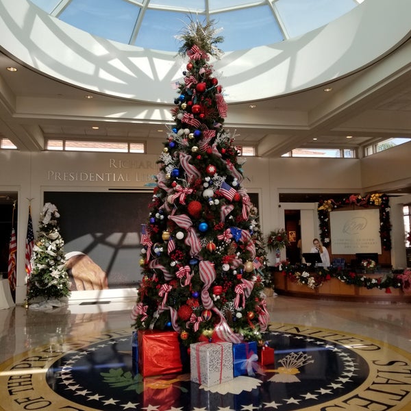 Photo taken at Richard Nixon Presidential Library &amp; Museum by Jennifer F. on 12/22/2018