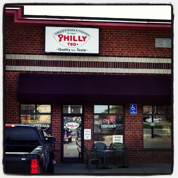 Photo taken at Philly Ted&#39;s Cheesesteaks &amp; Subs by Jennifer F. on 5/4/2014