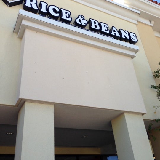 Photo taken at Rice and Beans Cocina Latina by Calvin F. on 11/8/2012