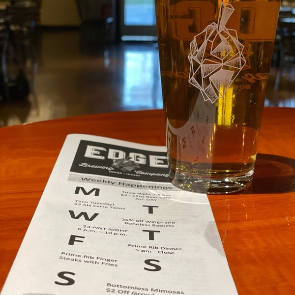 Photo taken at Edge Brewing Co. by Michael A. on 12/4/2020