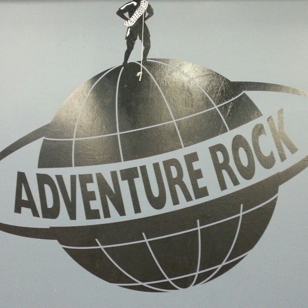 Photo taken at Adventure Rock Climbing Gym Inc by Hillary F. on 6/1/2013