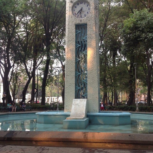 Photo taken at Parque México by Mario S. on 4/16/2013