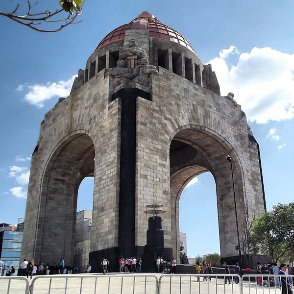 Photo taken at Monumento a la Revolución Mexicana by Óscar R. on 6/11/2013