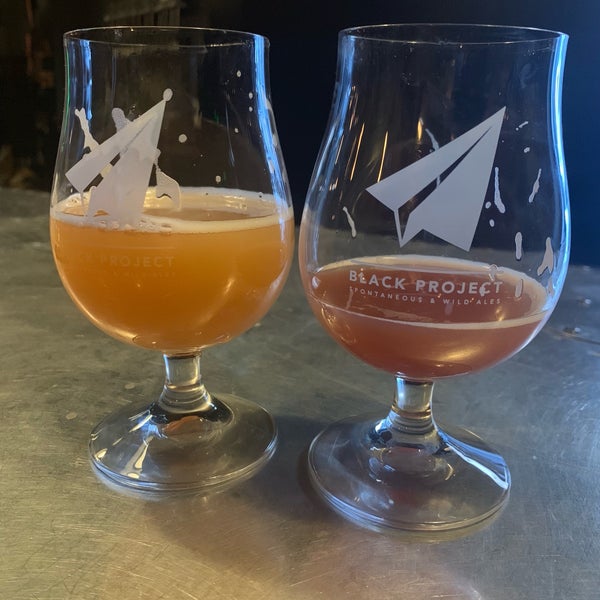 Photo taken at Black Project Spontaneous &amp; Wild Ales by Samata V. on 2/18/2020