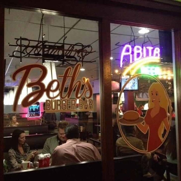 Photo taken at Beth&#39;s Burger Bar by Beth S. on 3/1/2013