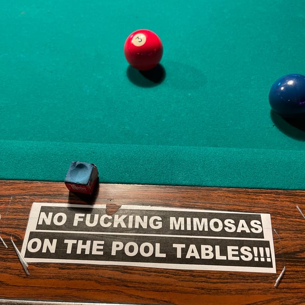 Photo taken at Melrose Billiard Parlor by Josh M. on 9/4/2021