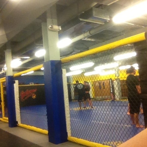 Photo taken at Roufusport MMA Academy by Johnny D. on 3/26/2013