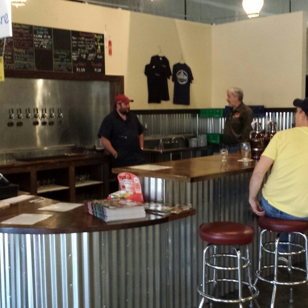 Photo taken at Eight Bridges Brewing by Brooks H. on 11/26/2014