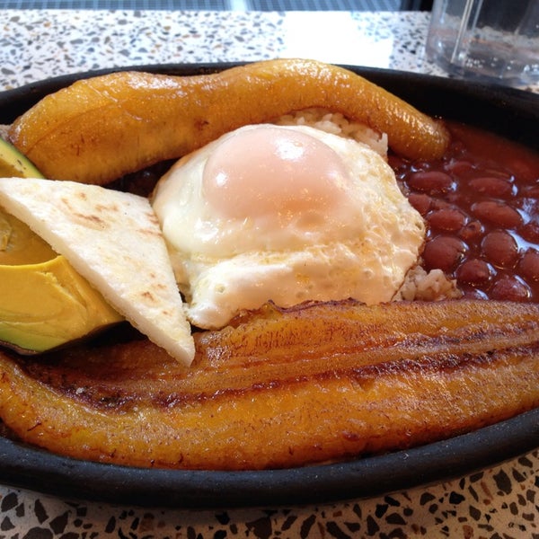 When I've been here,  the food always feels like its home cooked. Try the waiter recommended Bandeja Paisa for an interesting mix of flavor or the ropa vieja for a safe bet
