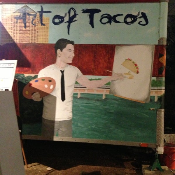 Снимок сделан в Art of Tacos пользователем DarkSkin 🌺 Q. 1/12/2013