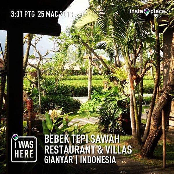 Bebek Tepi Sawah Restaurant Villas Jalan Raya Goa Gajah