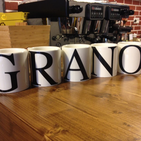 Photo taken at Grano Coffee &amp; Sandwiches by Oyku N. on 12/13/2014