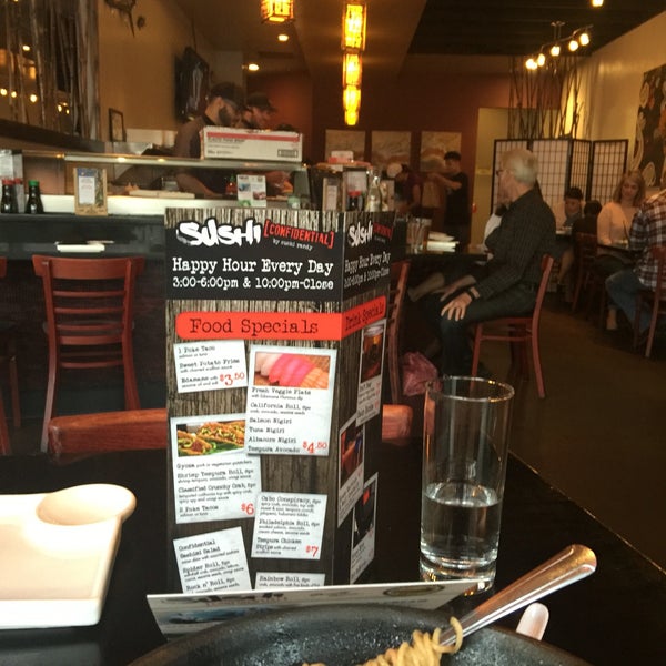 Photo taken at Sushi Confidential by David M. on 5/4/2016