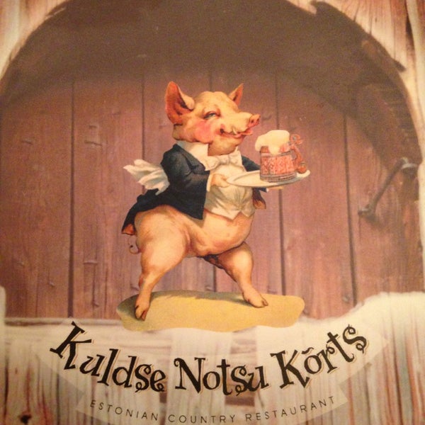 7/21/2013에 Ксения К.님이 Kuldse Notsu Kõrts (Golden Piglet Inn)에서 찍은 사진