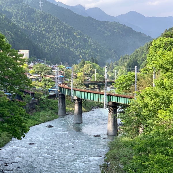 第六水窪川橋梁 (S字鉄橋/渡らずの鉄橋) 佐久間町 浜松市、静岡県