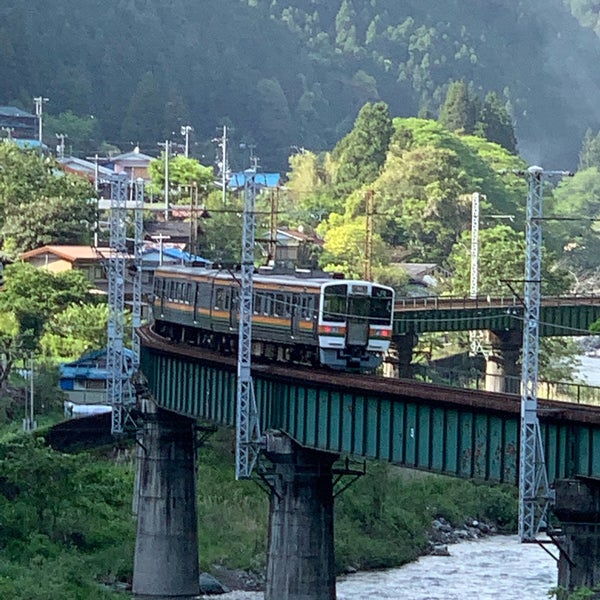 第六水窪川橋梁 (S字鉄橋/渡らずの鉄橋) 佐久間町 浜松市、静岡県