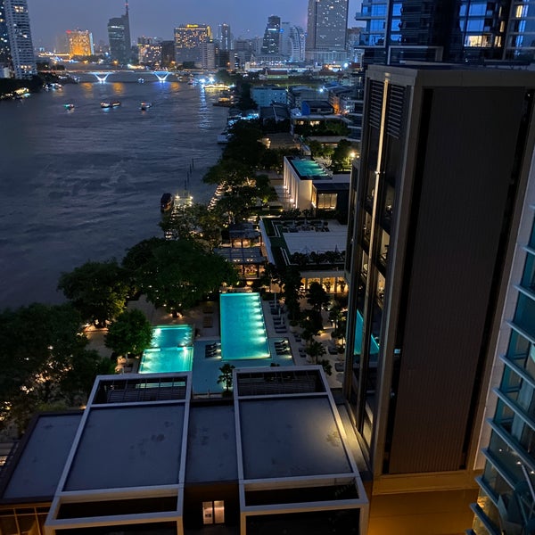 Photo taken at Chatrium Hotel Riverside Bangkok by YAB I. on 4/18/2022