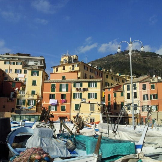 Porticciolo Di Nervi Harbor Marina In Genoa