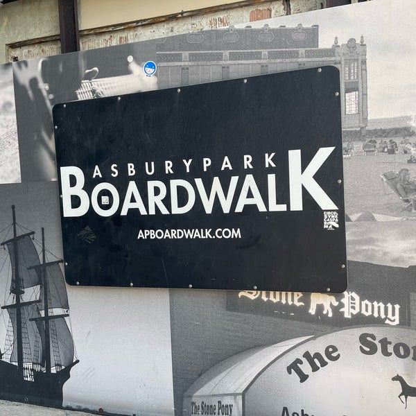 Photo taken at Asbury Park Boardwalk by *Virginia* on 5/22/2022