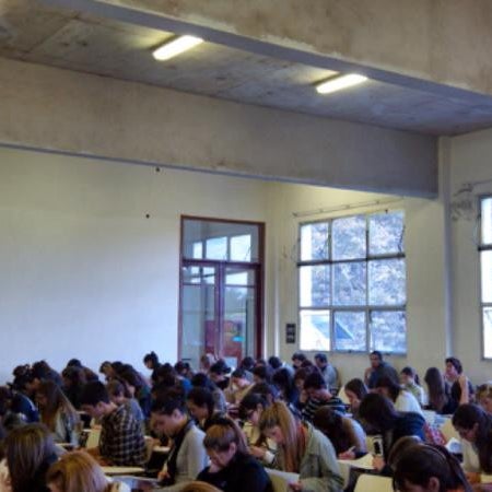 Photo taken at Facultad de Psicología - Udelar by Paribanu F. on 4/26/2014