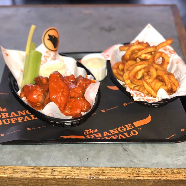 The Orange Buffalo Wings Joint in Spitalfields