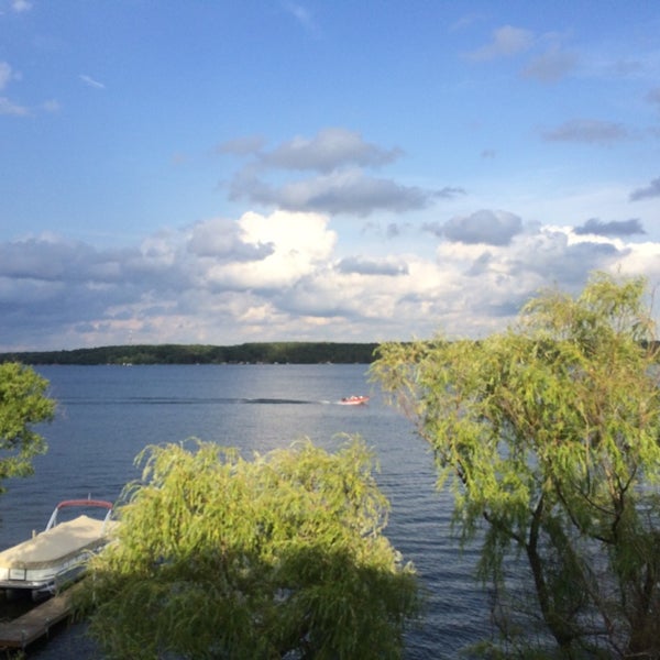 Photo taken at Cragun&#39;s Resort on Gull Lake by Michael G. on 8/31/2014