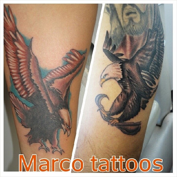 Photo taken at tattoo zone by Marco P. on 1/17/2014