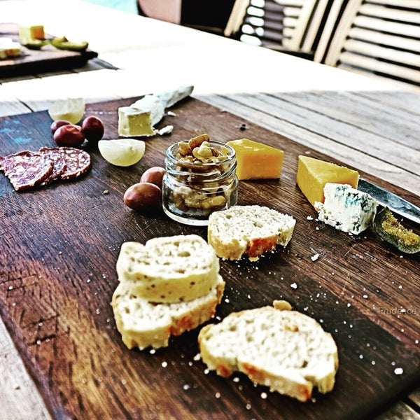 Cheese and charcuterie  , I had the biltong and wine pairing. Outdoor sitting, great views and wines