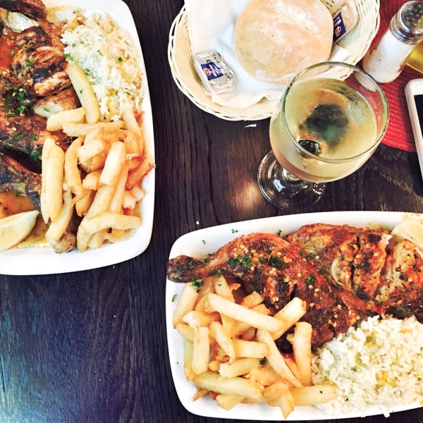 Their LM Peri-Peri half chicken with 'half chips and half rice 'is the way to go.