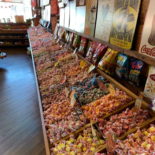 A taffy lovers dream! They also offer a nice selection of other types of candy and soda but the attraction is definitely the taffy. Too many flavors to count!