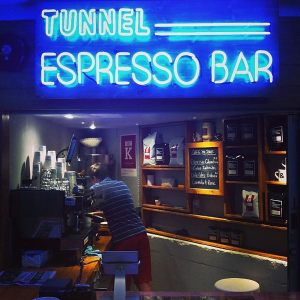 Photo taken at Tunnel Espresso by Brian C. on 6/10/2013