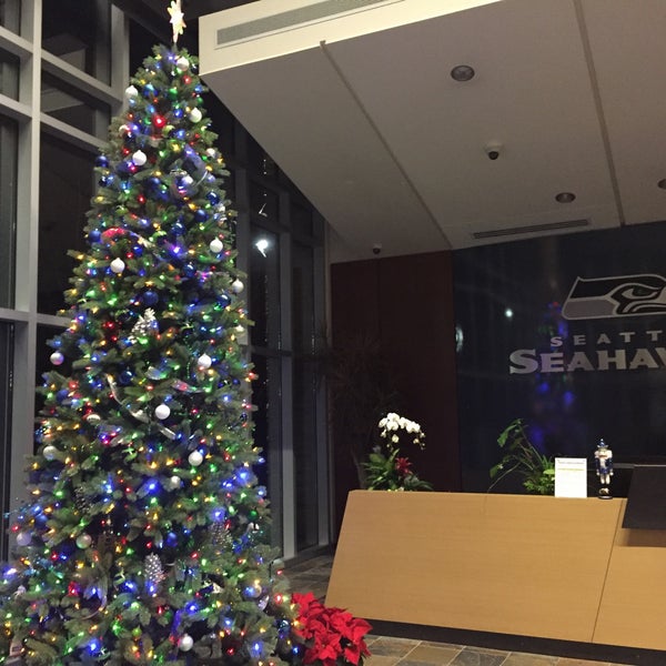 Photo taken at Virginia Mason Athletic Center - Seahawks Headquarters by Tara N. on 12/11/2016